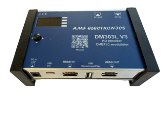 DM 303L V3 HD, DVB-T Διαμορφωτής, HDMI Loop + Info